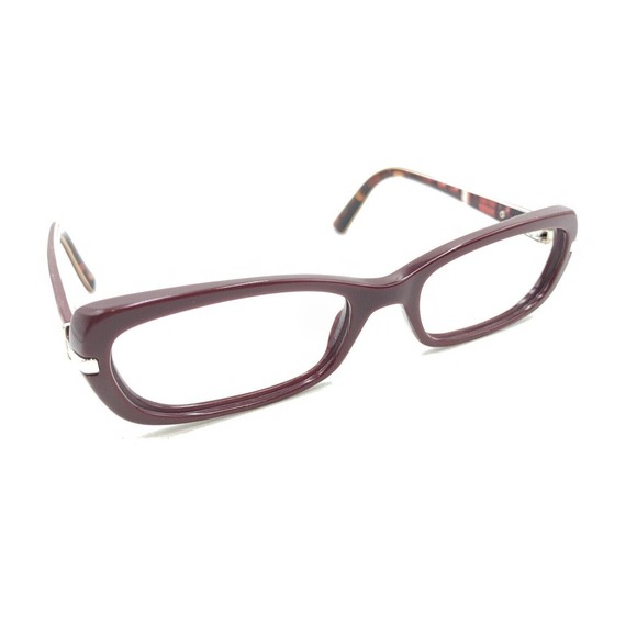 Prada VPR 13N ZXK-1O1 Dark Red Eyeglasses Frames 51-17 135 Italy Designer Women - Picture 1 of 12